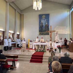 Nadbiskup Kutleša predvodio misno slavlje na blagdan Gospe Fatimske kod klarisa u Zagrebu